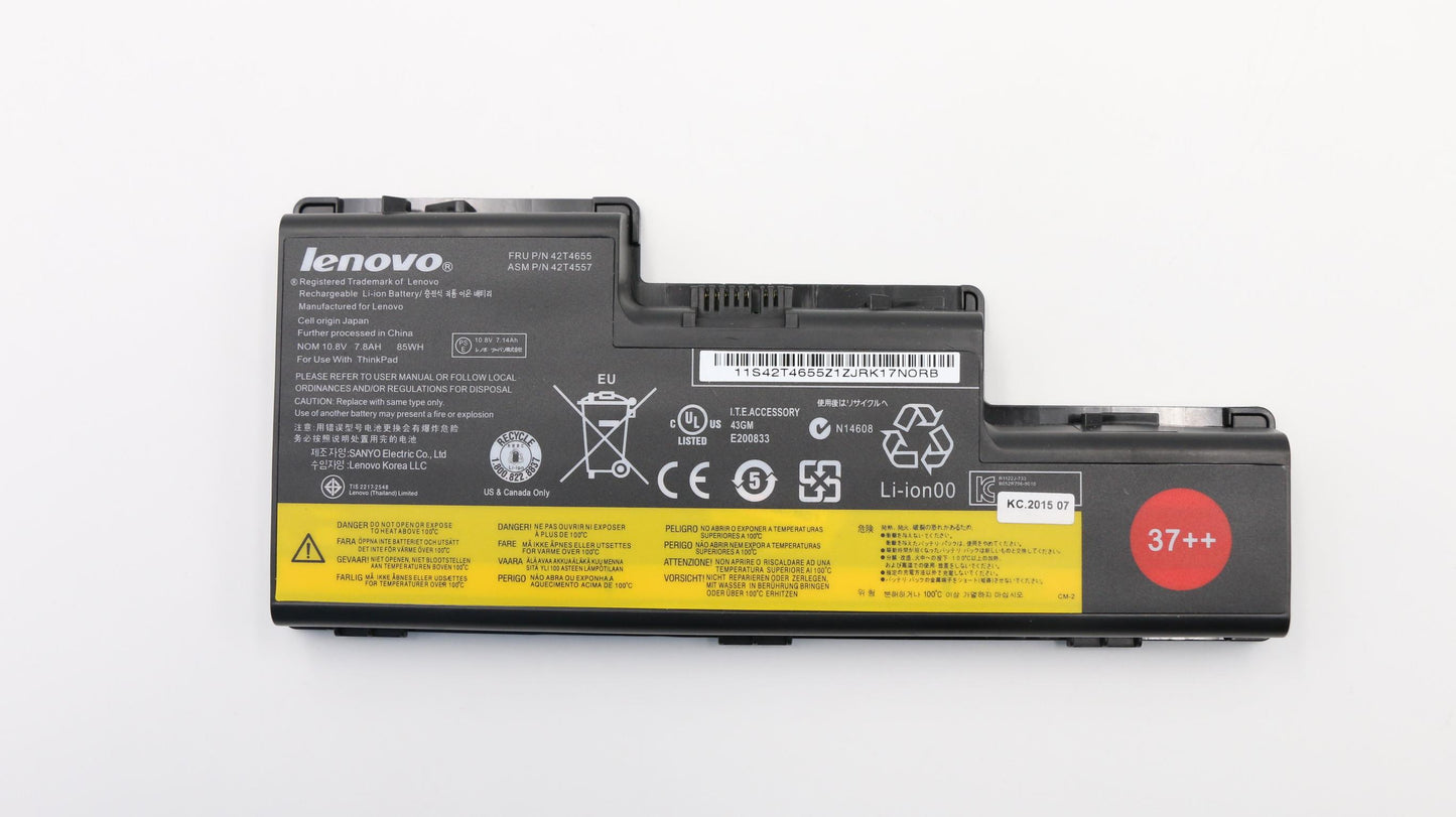Lenovo Rechargeable Batteries - 42T4655