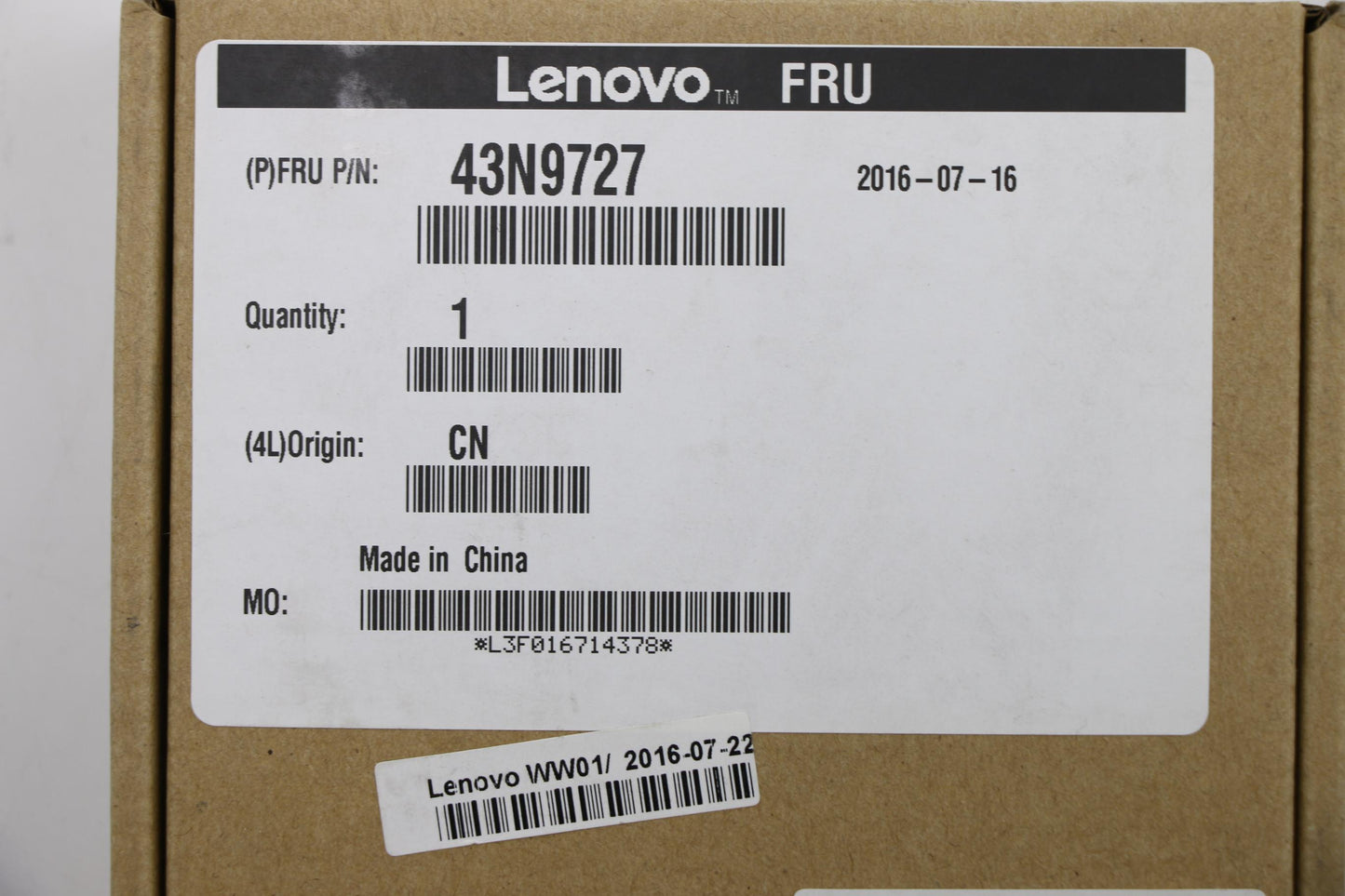 Lenovo Mx Misc External - 43N9727