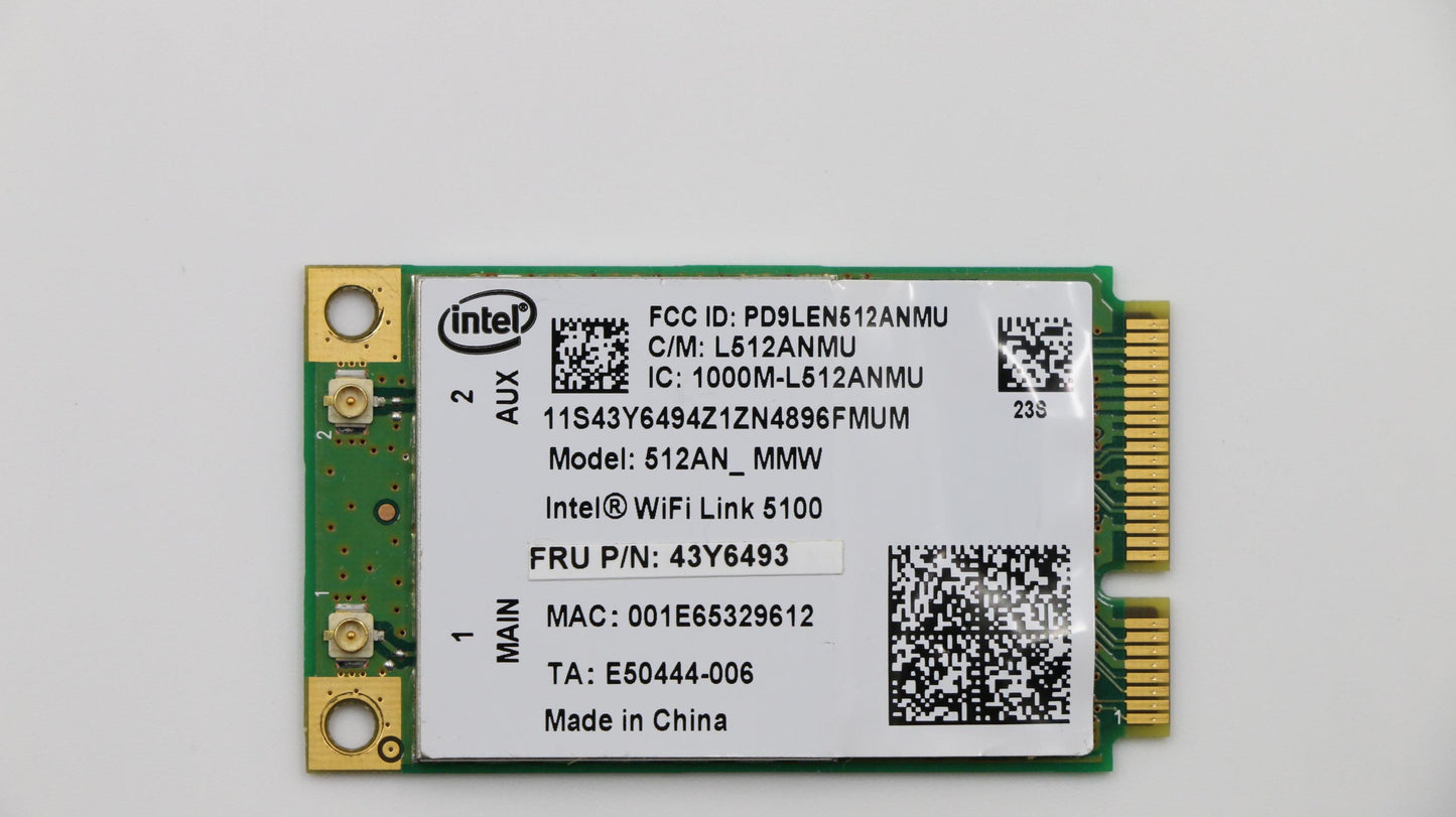 Lenovo Adaptr 5100 Wlan - 43Y6493