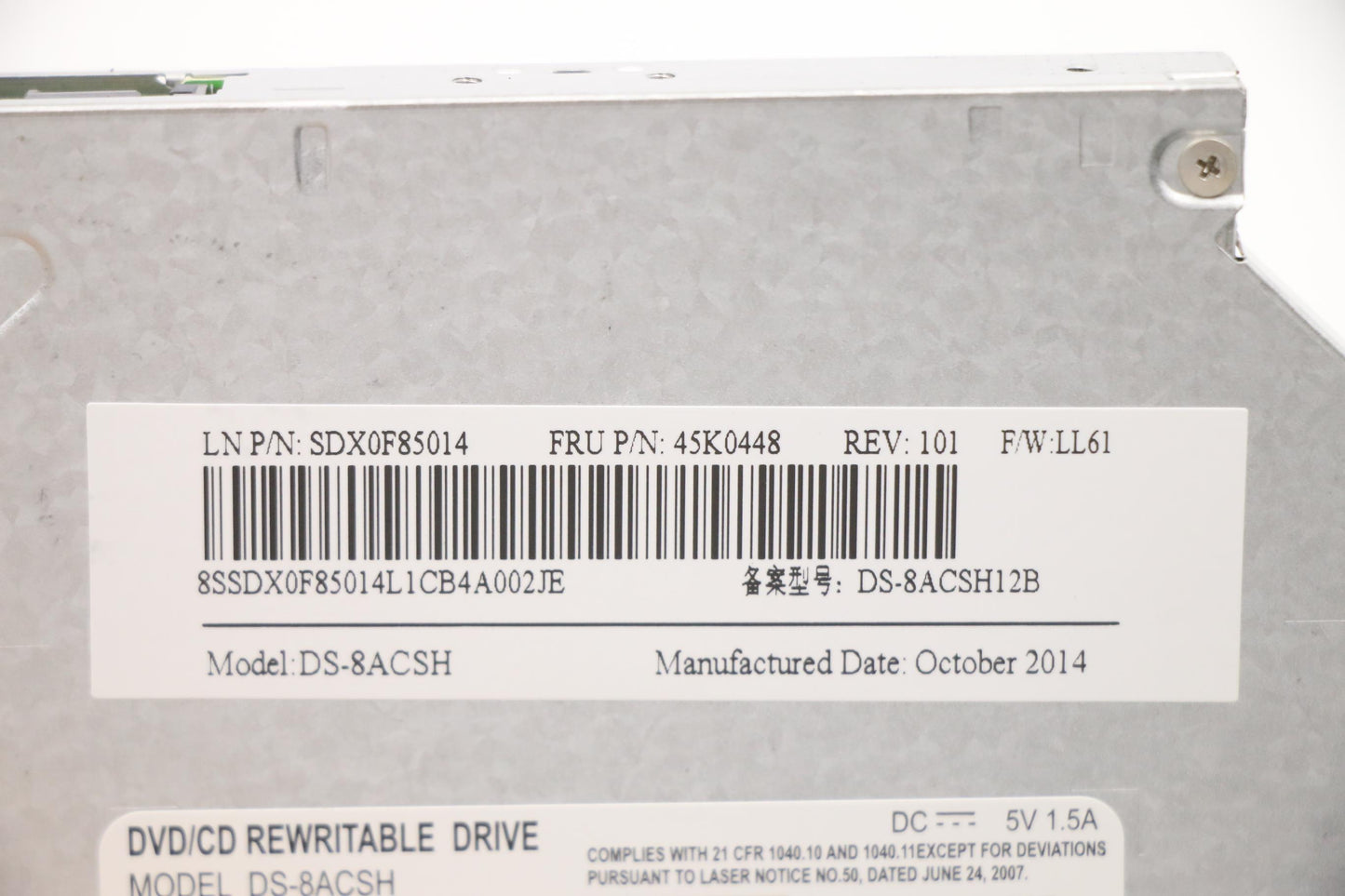Lenovo Opt Drive Smd,Dt,Sata,12Mm,X8, - 45K0448