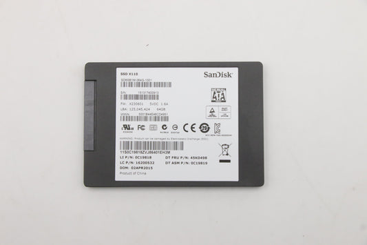 Lenovo 45K0498 Solid State Drives