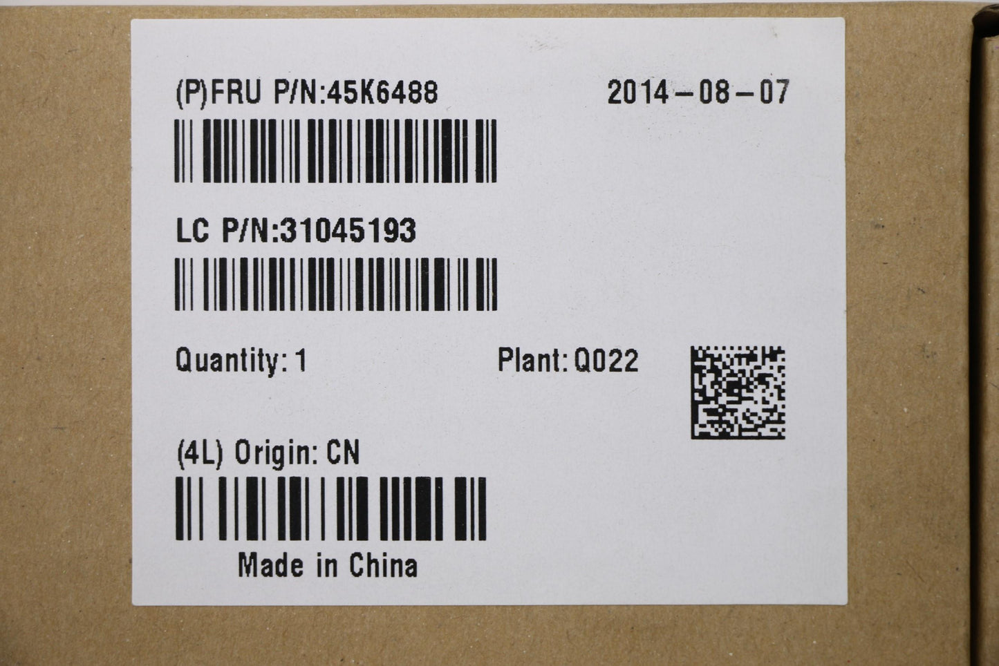 Lenovo Mn Misc Internal - 45K6488