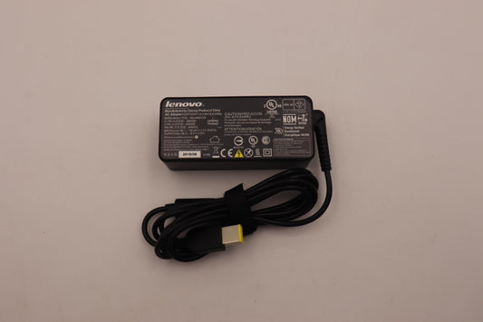 Lenovo (45N0299) 45W AC Adapter, Rectangle, 2-Prong, Black