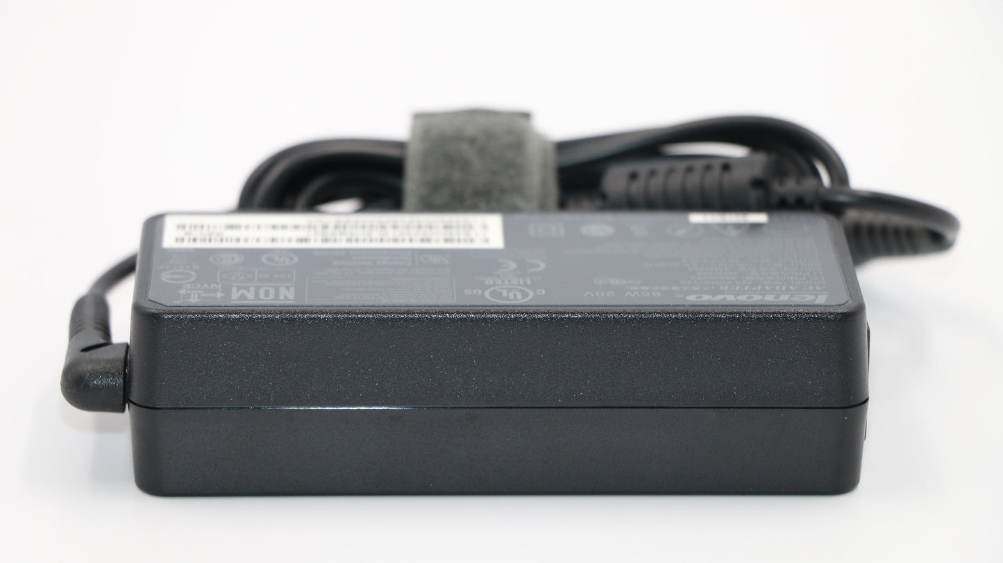 Lenovo (45N0323) AC Adapter, ThinkPad Circular, 65W, 2P, Black