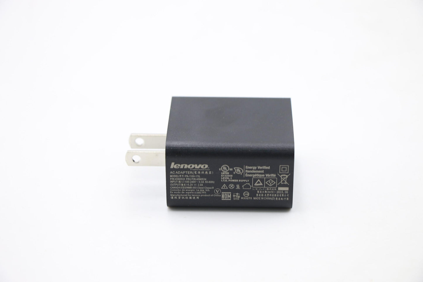 Lenovo 45N0534 Ac Adapter 10W,5Vdc,2P,Ww,Ltn