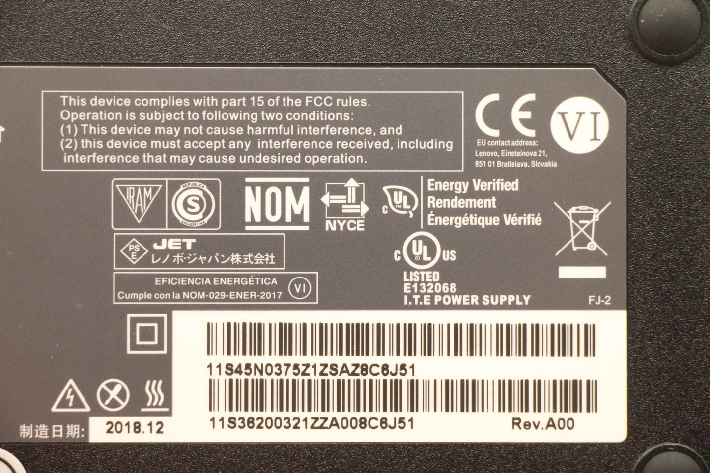 Lenovo Ac Adapter - 45N0560