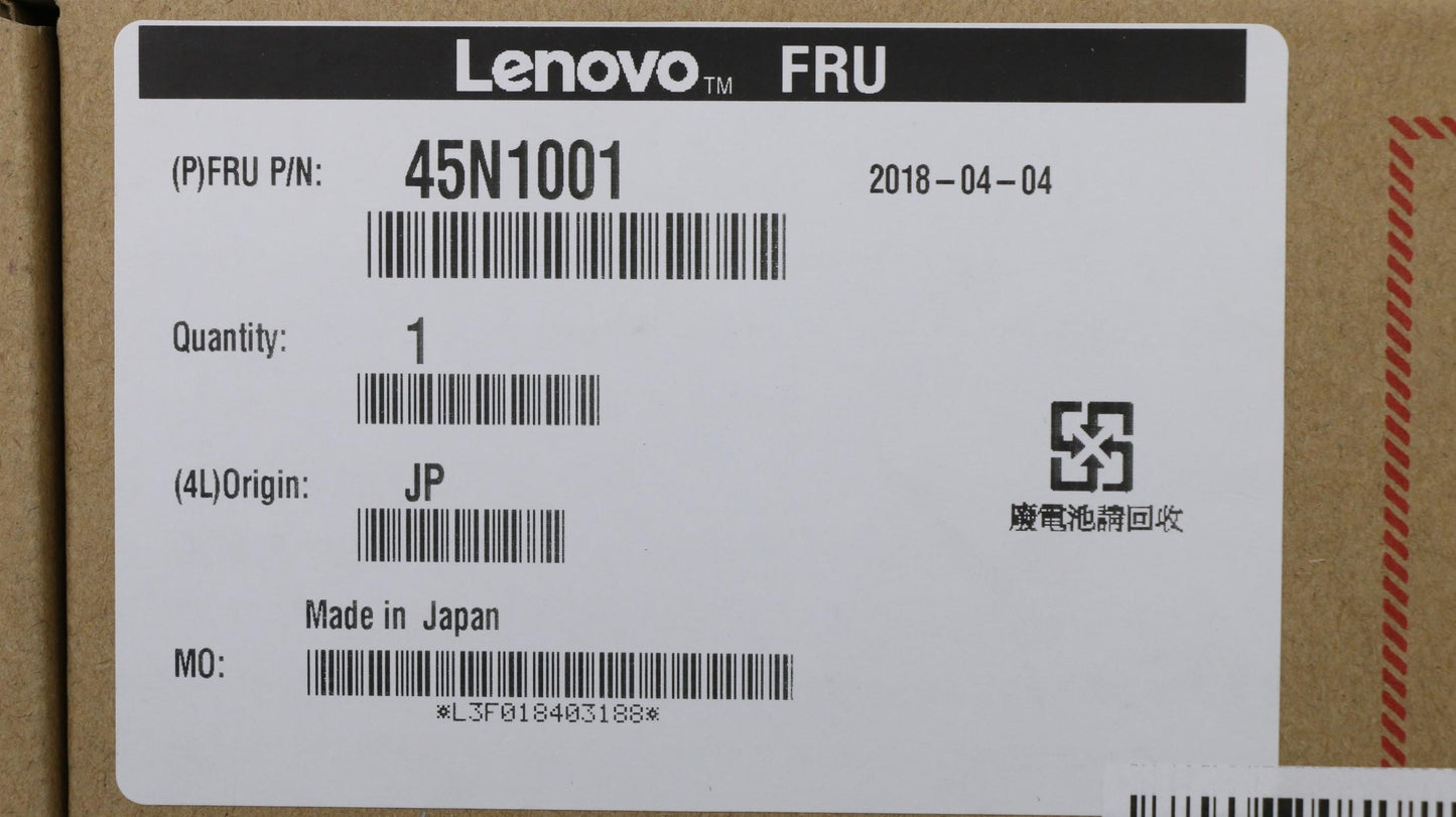 Lenovo 45N1001 Ba Rechargeable Batteries