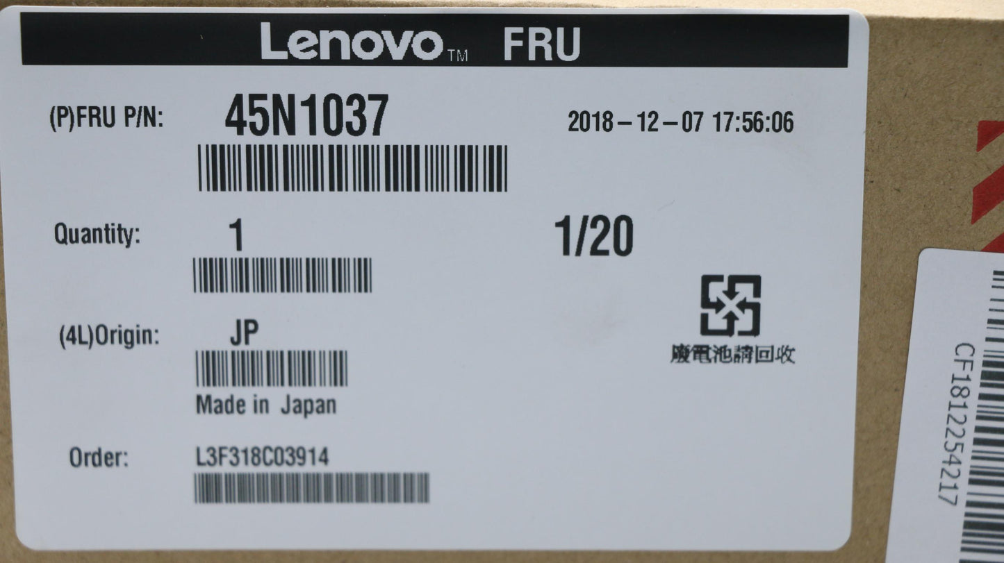Lenovo Ba Rechargeable Batteries - 45N1037