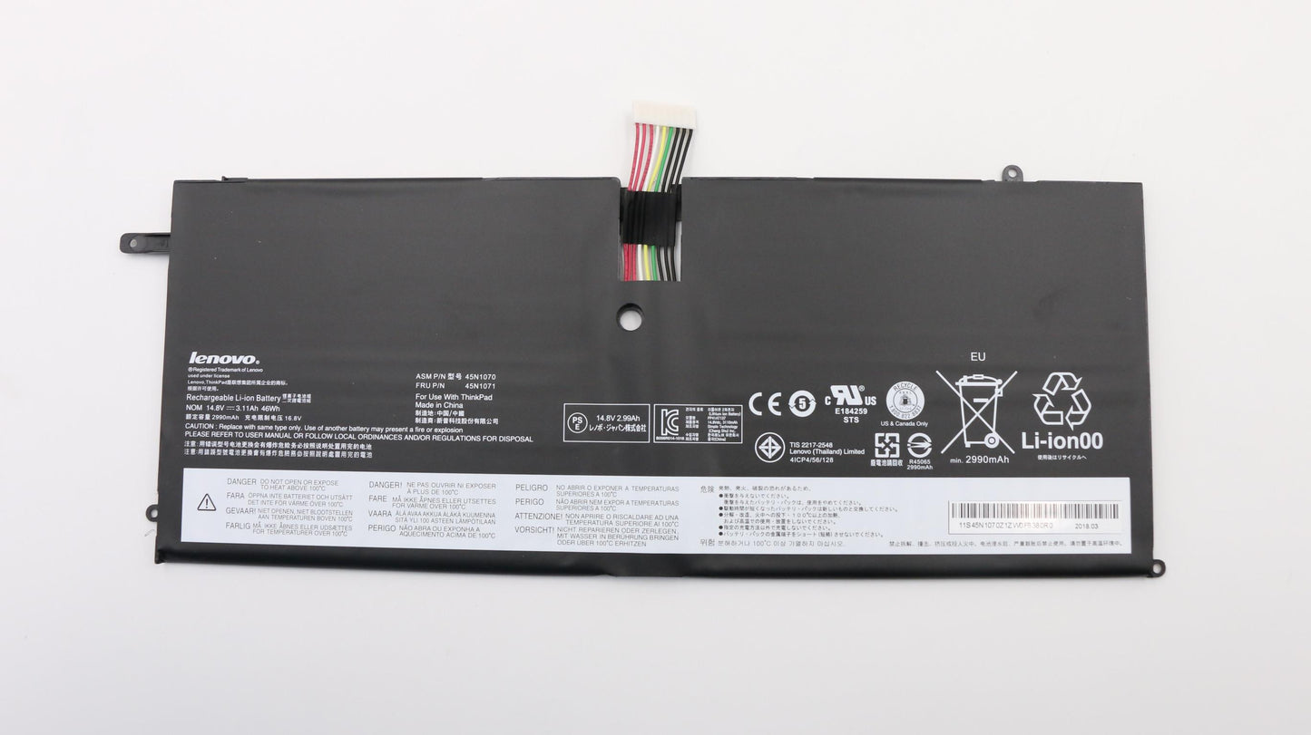 Lenovo 45N1071 Laptop Battery