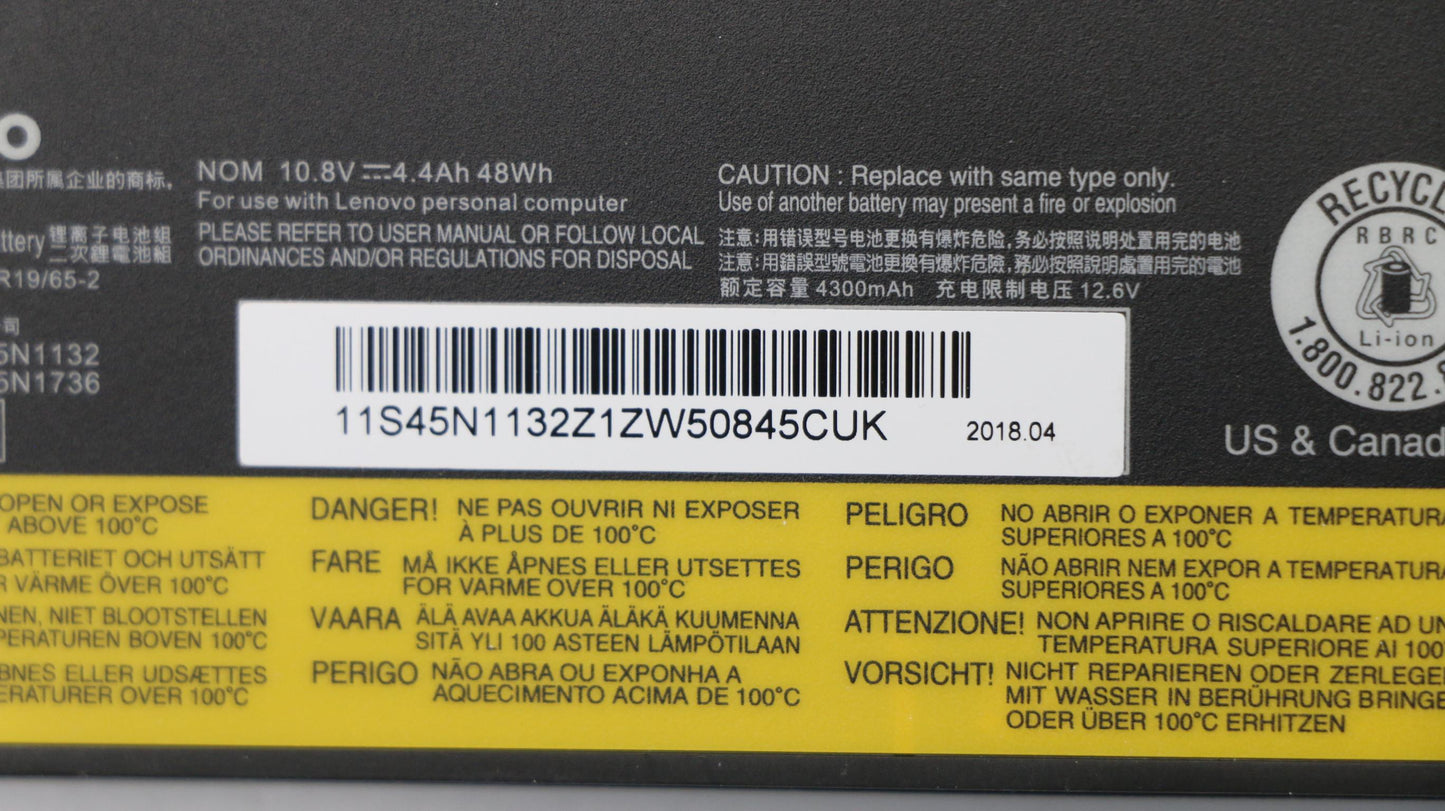 Lenovo 45N1736 Laptop Battery