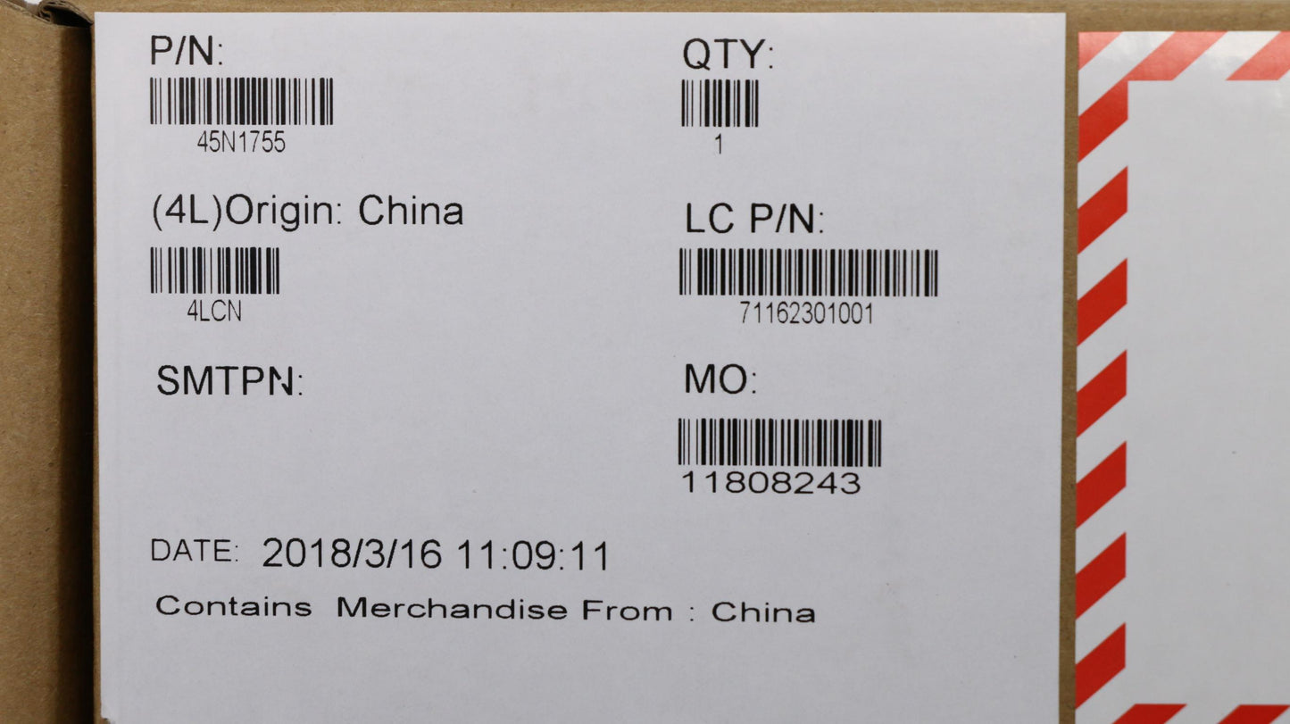 Lenovo Laptop Battery - 45N1755