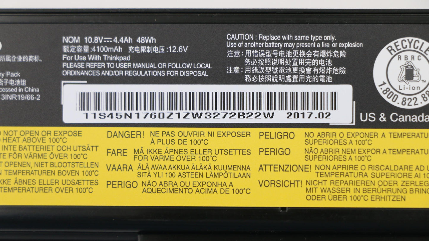 Lenovo Ba Rechargeable Batteries - 45N1761