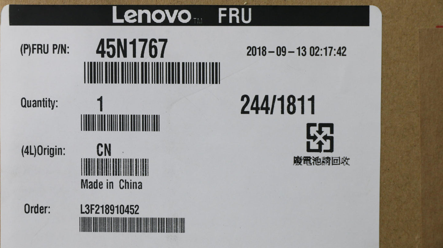 Lenovo 45N1767 Ba Rechargeable Batteries