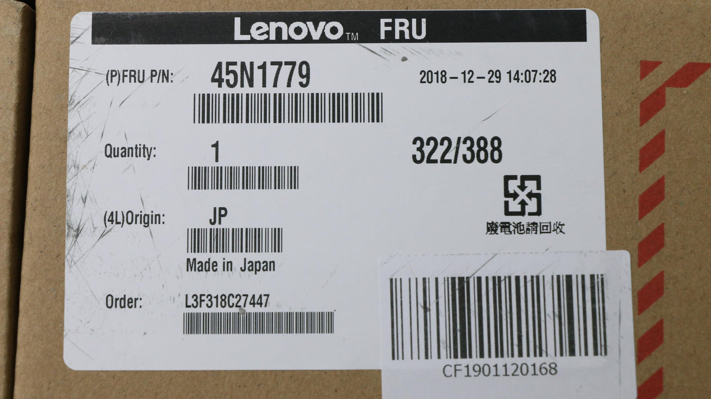 Lenovo 45N1779 Laptop Battery