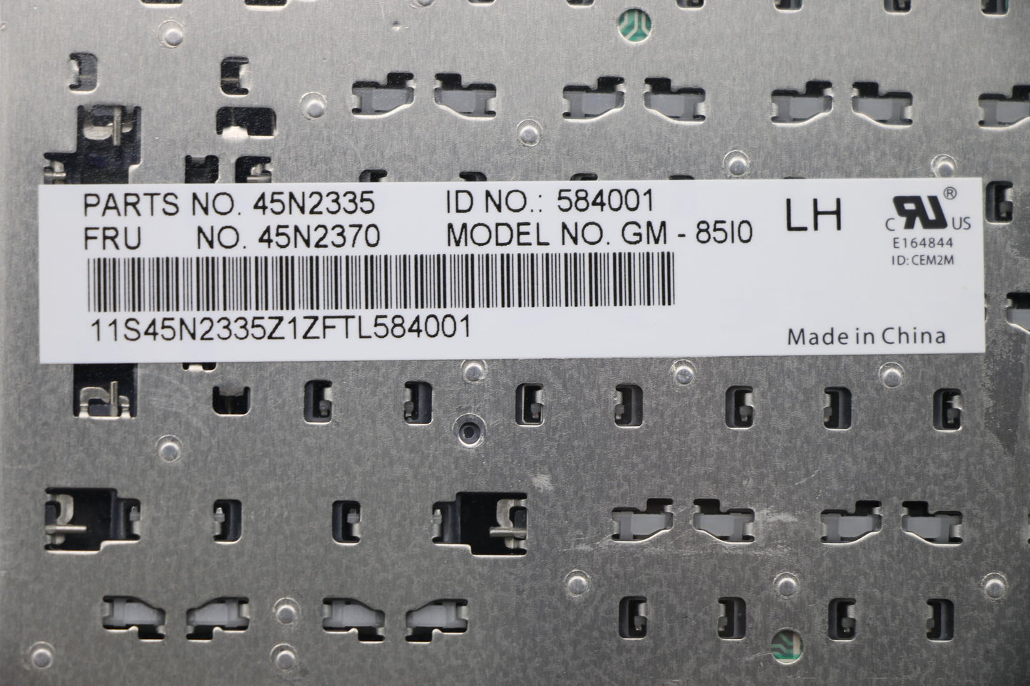 Lenovo Ki Keyboards Internal - 45N2370