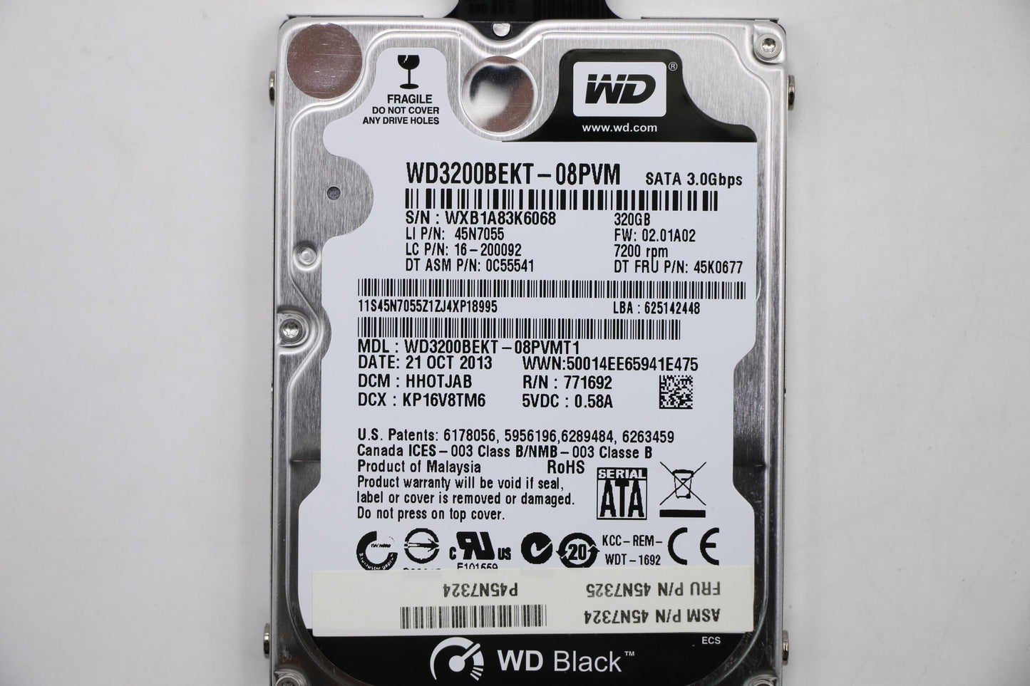 Lenovo 45N7325 Hard Drives