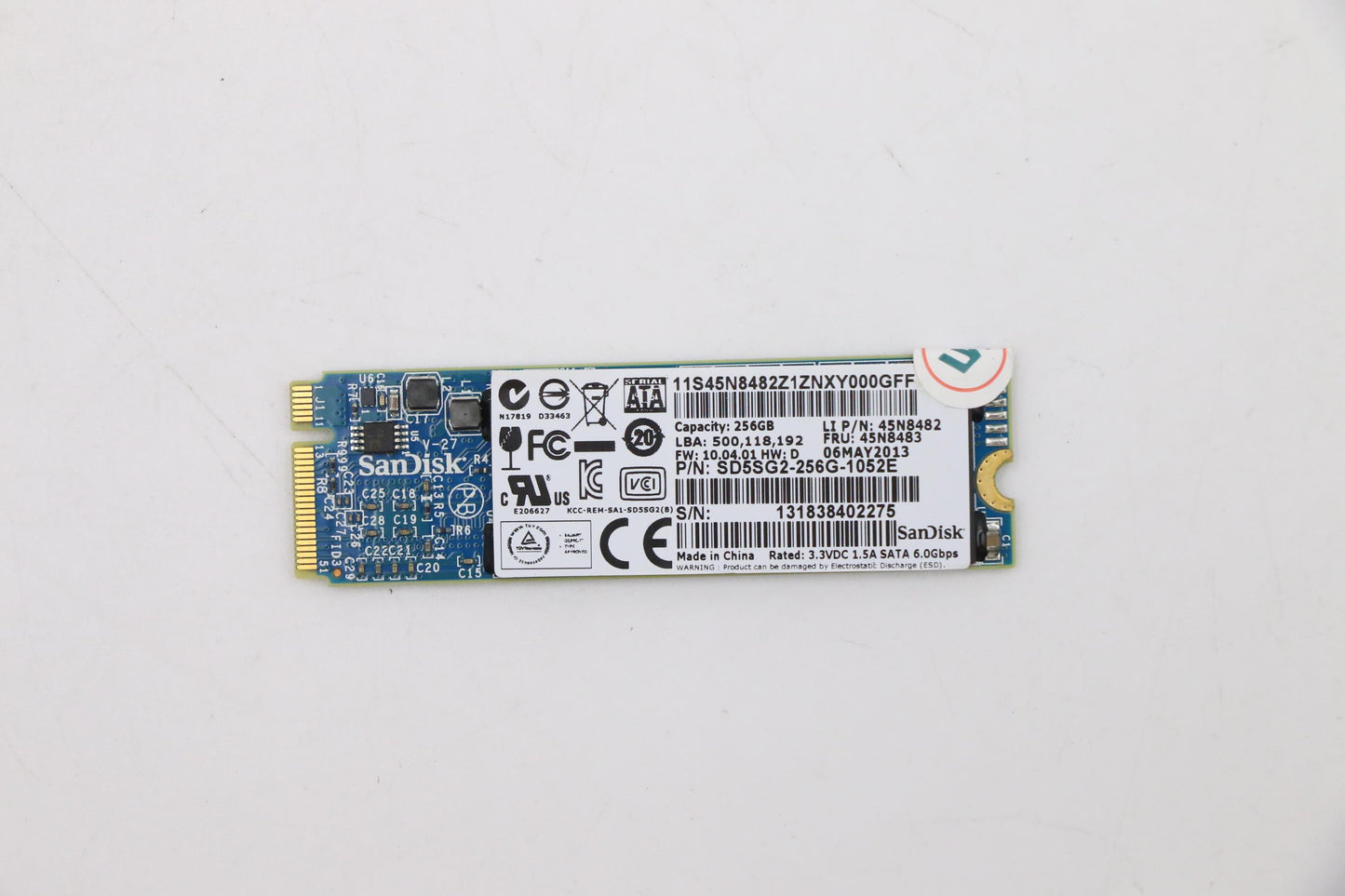 Lenovo 45N8483 Sfpusff256Gbsandisk