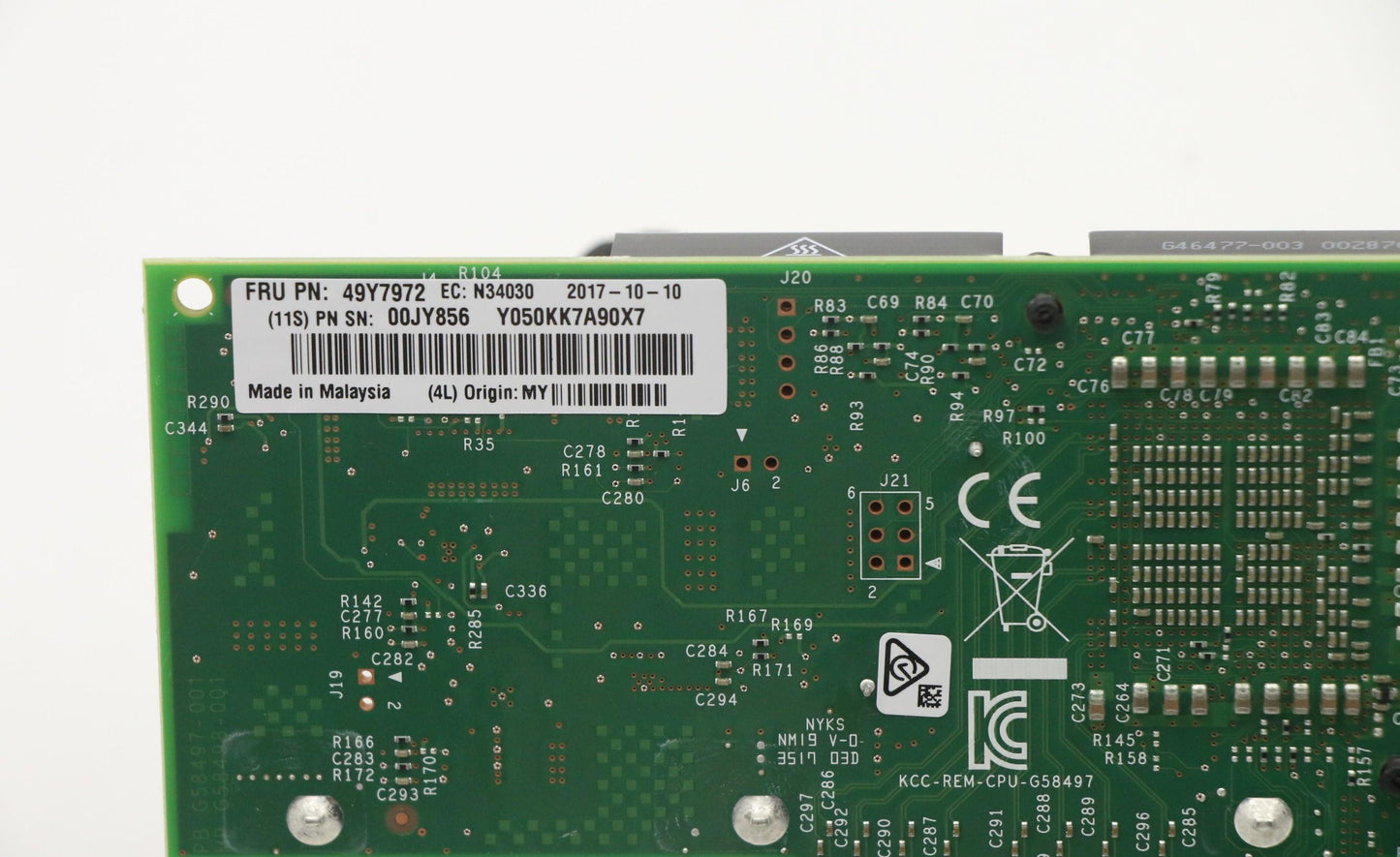 Lenovo Intel Ethernet X540-T2 - 49Y7972