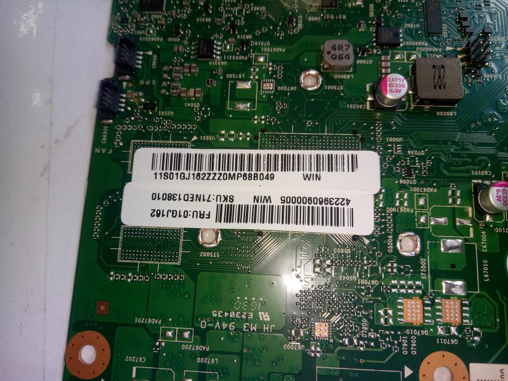 Lenovo 01GJ162 Mb Uma I5-6200U Win W/Rtc