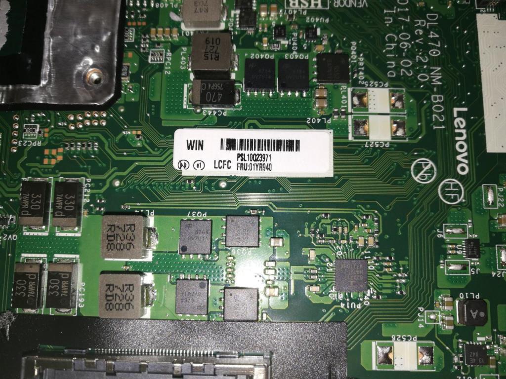 Lenovo Mb I57200U Dis Win Namtntpm - 01YR940
