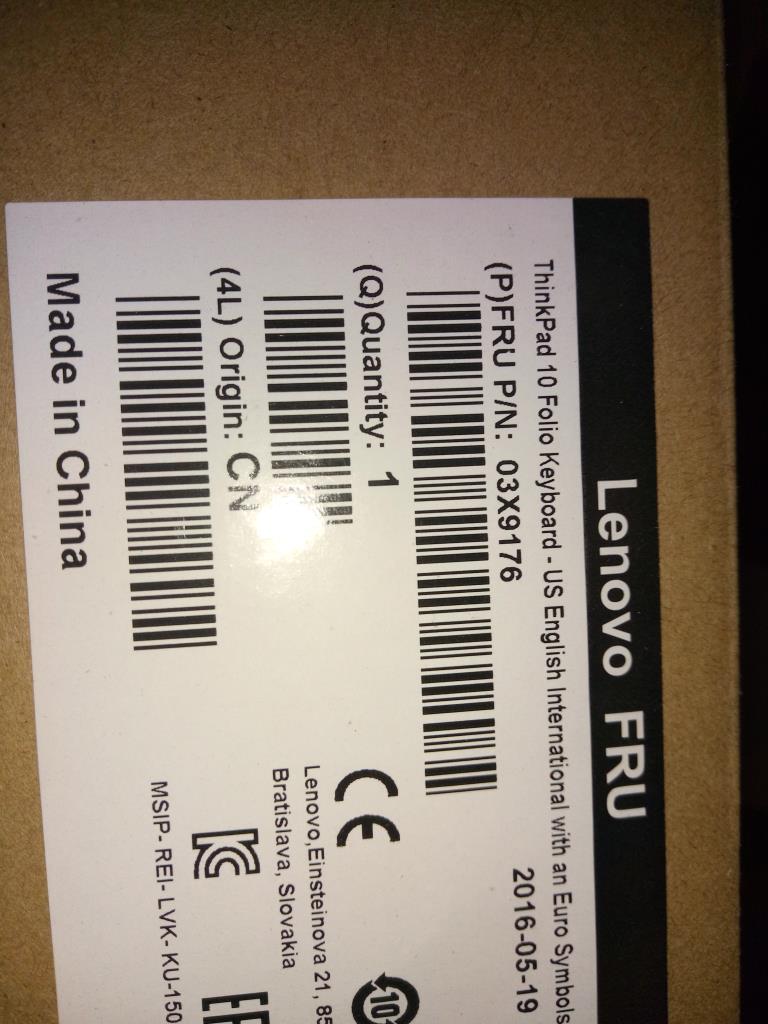 Lenovo Ki Keyboards Internal - 03X9176