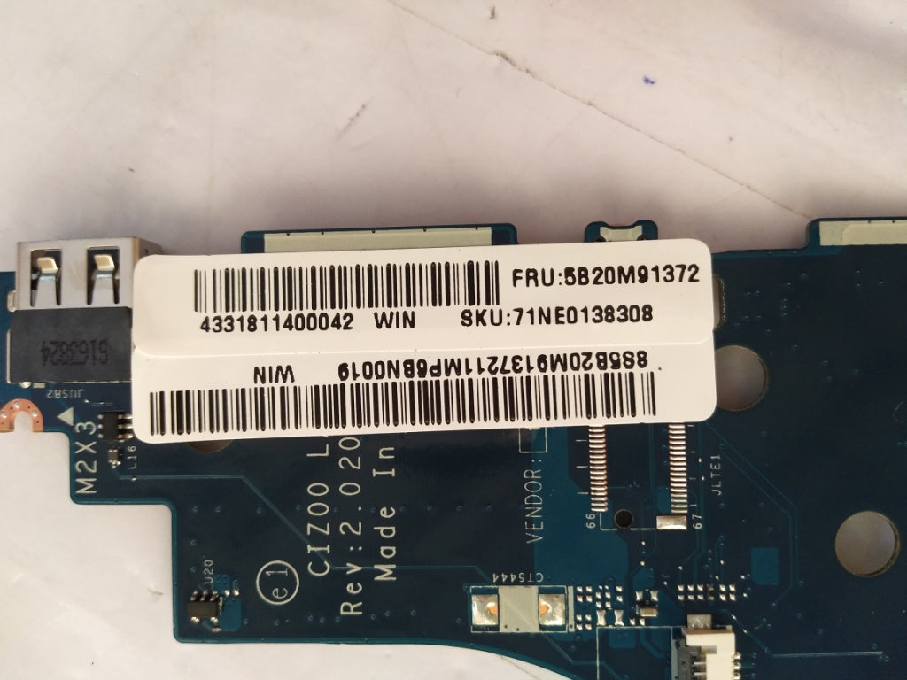 Lenovo Mb Dis I7 8G Bl Win New - 5B20M91372
