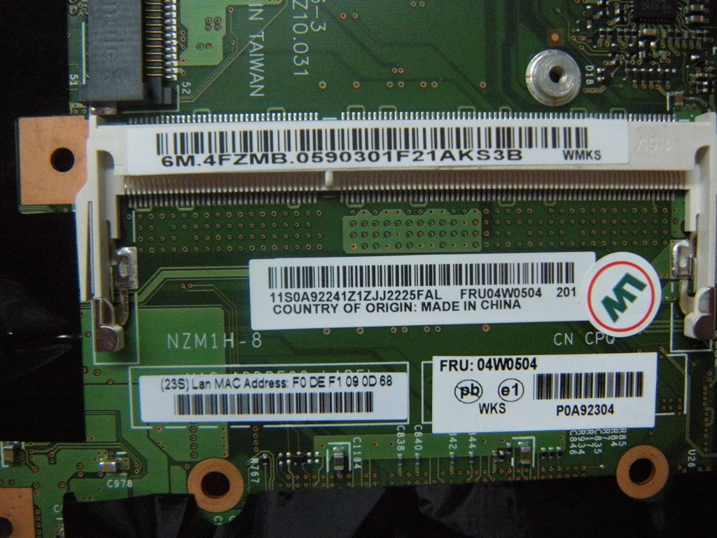 Lenovo Pl System Boards - 04W0504