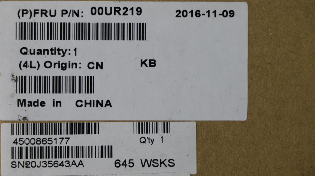 Lenovo Nbkyb Carling Kbd,Nl,Cny - 00UR219