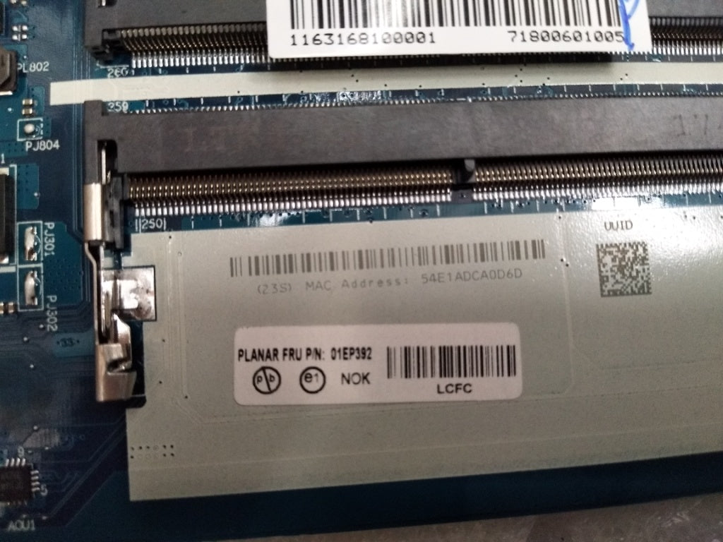 Lenovo I3-7100U Dis Nok N-Tpm - 01EP392