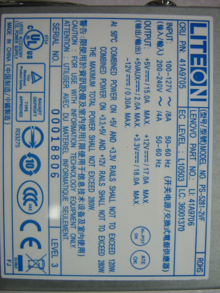 Lenovo Replacement Part - 41A9705