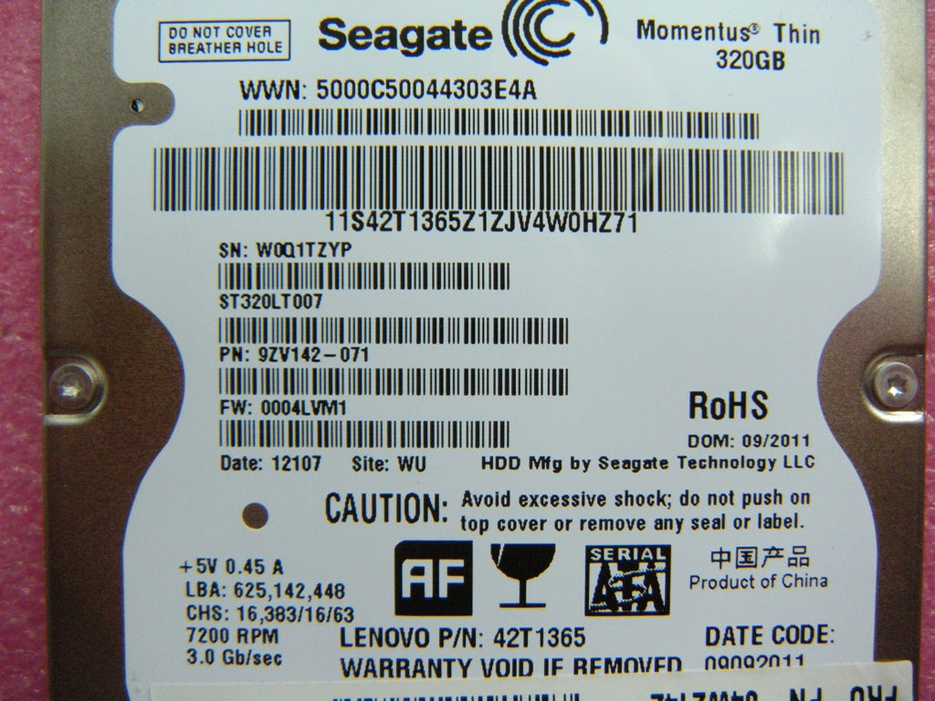 Lenovo Hdd - 04W2142