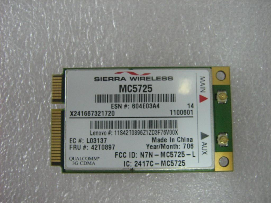 Lenovo Wireless Wan Adapters - 42T0897