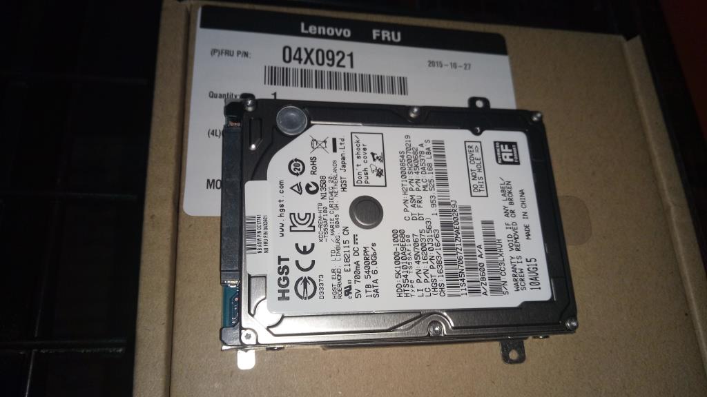 Lenovo Hd Hard Drives - 04X0921