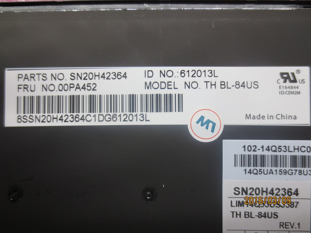 Lenovo Laptop Keyboard - 00PA452