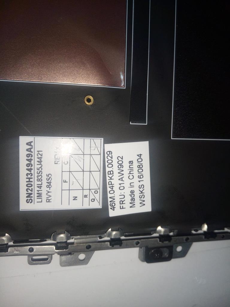 Lenovo Ma Mechanical Assemblies - 01AW902
