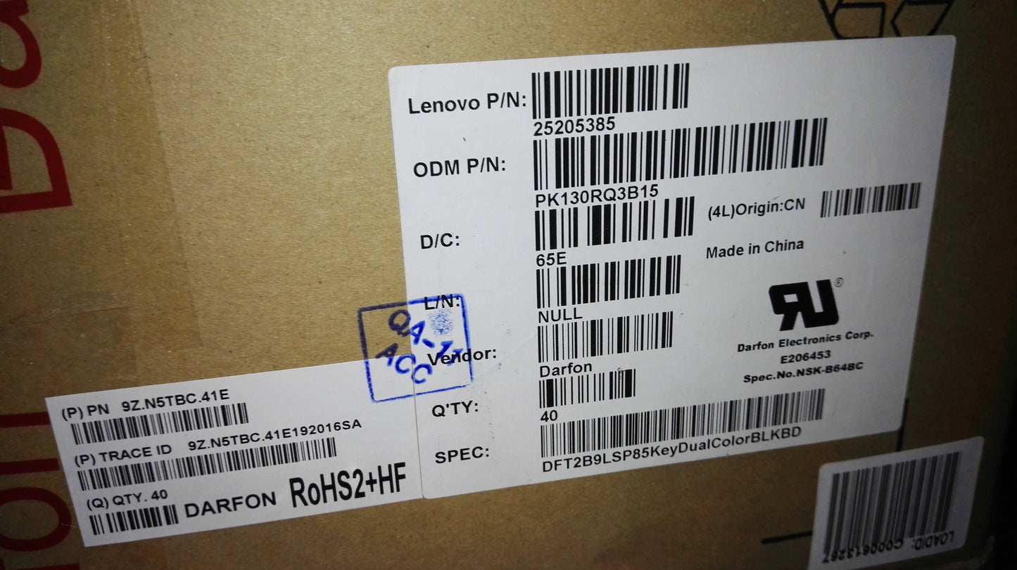 Lenovo Kb Keyboards External - 25205385