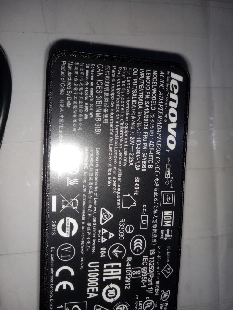 Lenovo 54Y8998 Ad Ac Adapters