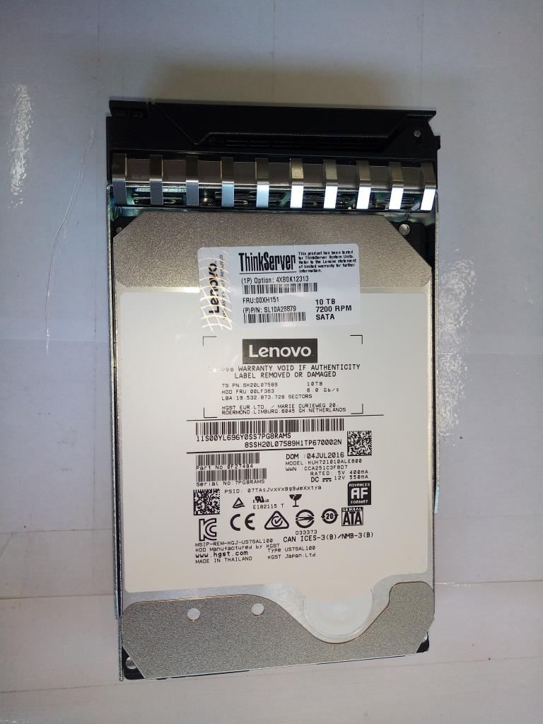 Lenovo 00XH151 Hd Hard Drives