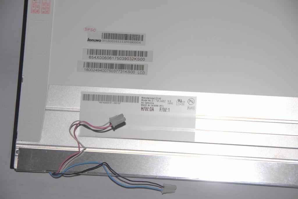 Lenovo Assembly Lcd 17 Wuxga Auo W/P - 18002833