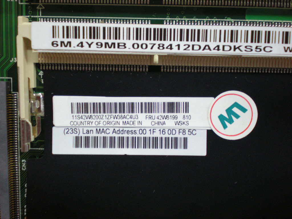 Lenovo System Boards - 42W8199