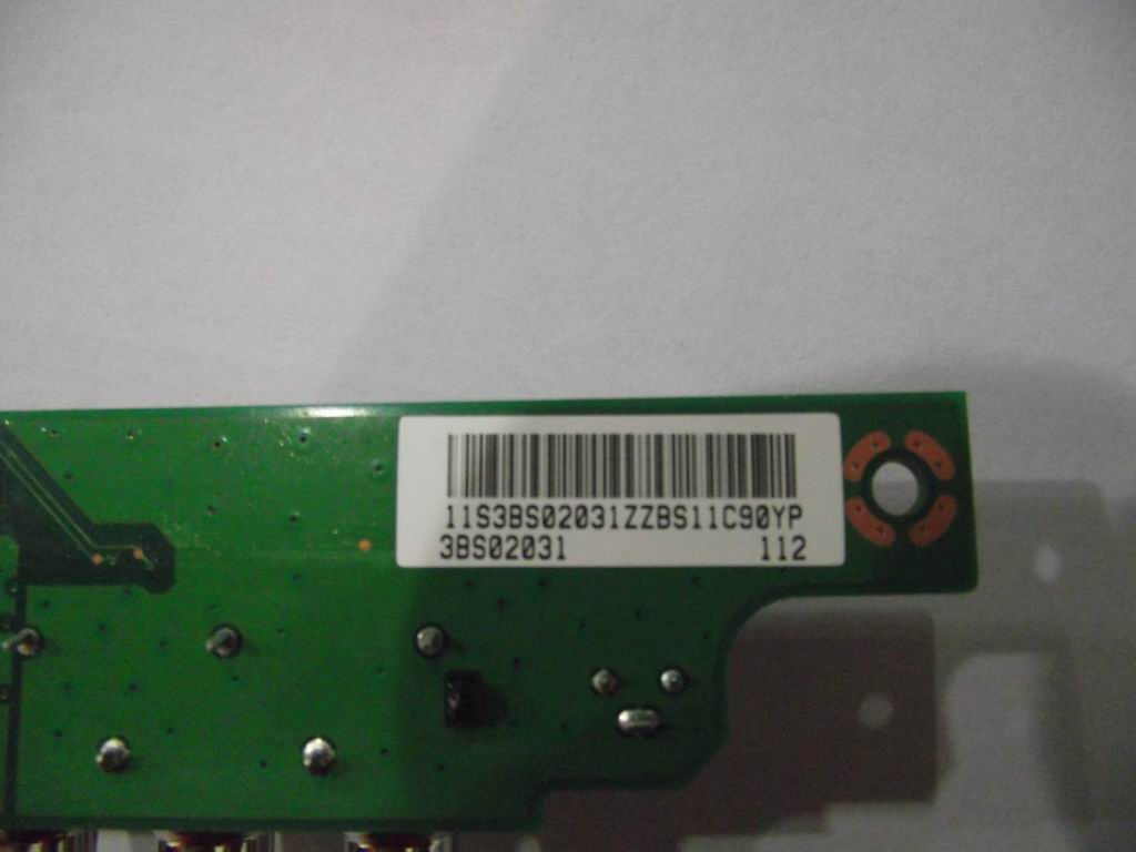 Lenovo 11012328 Board A700 Rear Io 1A Q1