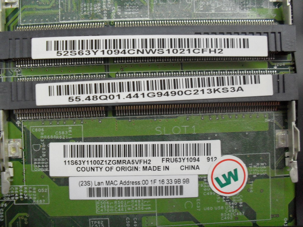 Lenovo Replacement Part - 63Y1094
