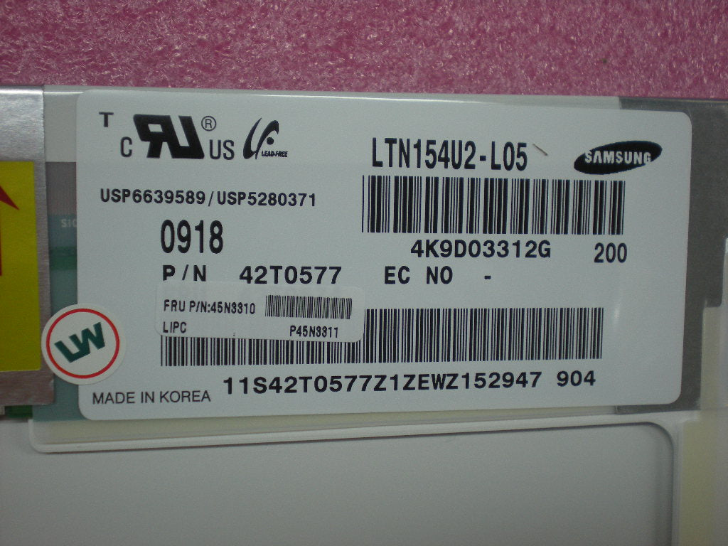 Lenovo Lcd Panels - 45N3310