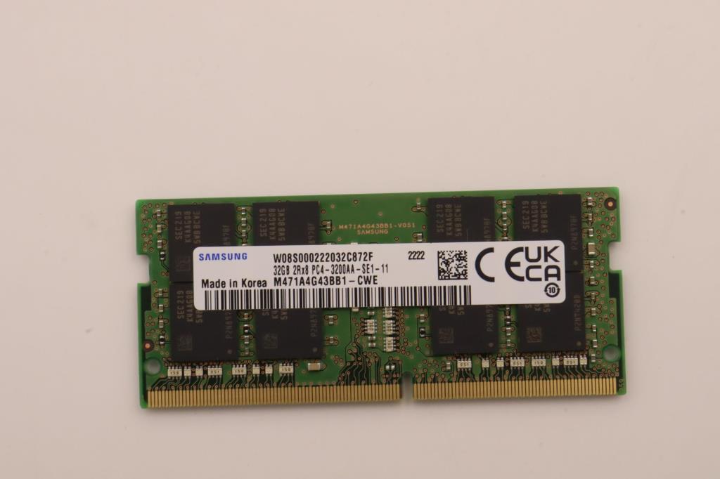 Lenovo Memory Sodimm,32Gb, Ddr4,3200, - 5M30Z71714
