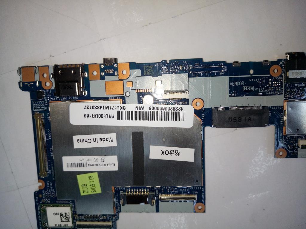 Lenovo 00UR163 Mb Assembly 4G128Gwwan Ntpm Or