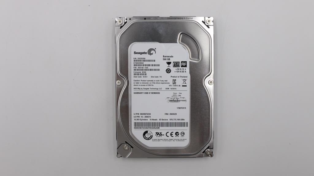 Lenovo 16200674 Hard Drive