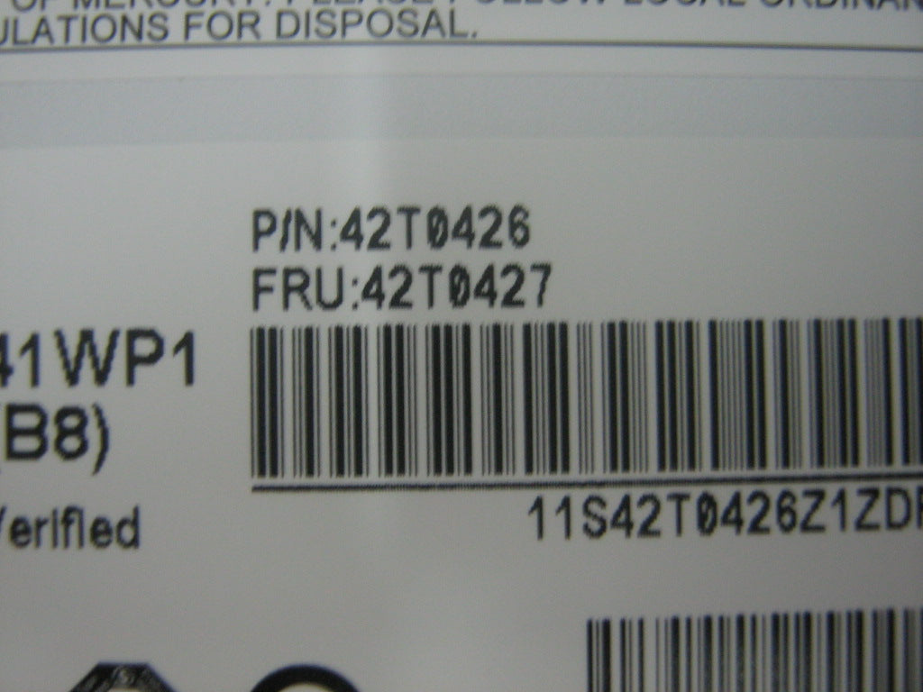 Lenovo 42T0427 - Part