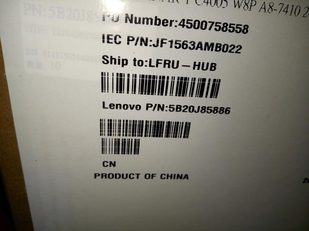 Lenovo 5B20J85886 Pl System Boards