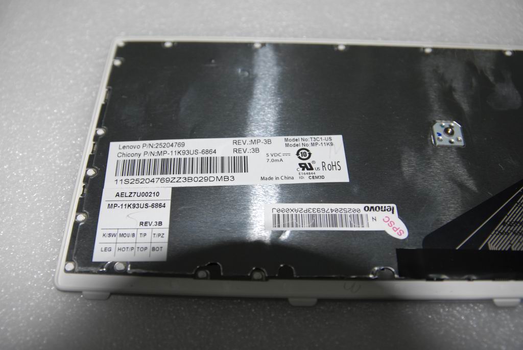 Lenovo Kb Ccyt3D1Eng84Blk Keys Gray S - 25204769