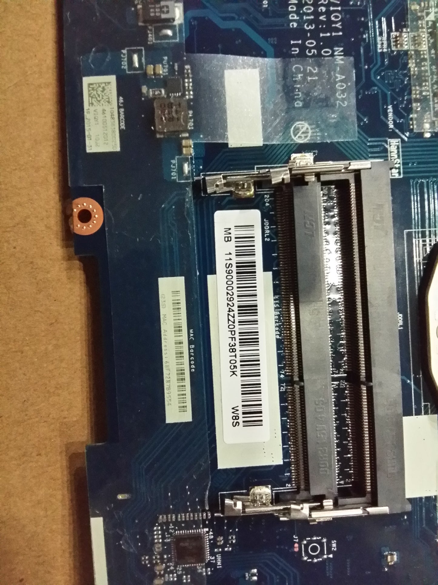 Lenovo Mainboard Viqy0 47W Hd W8S - 90002924
